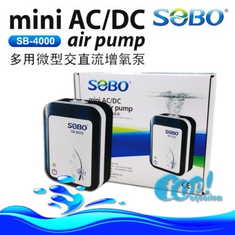 ปั๊มลม SOBO SB-4000 มีแบตสำรองในตัว ลม2ทาง +มีUSBเสียบกับแบตรถหรืออื่นๆได้ ปั๊มออกซิเจน ปั๊มลม SOBO SB-4000 มีแบตสำรองในตัว ลม2ทาง +มีUSBเสียบกับแบตรถหรืออื่นๆได้ ปั๊มออกซิเจน