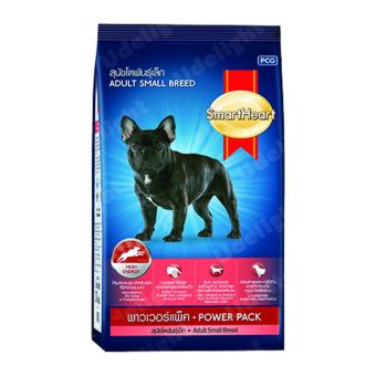 Smartheart Power Pack Adult Small Breed 10 kg (1 bag) อาหารสุนัข สมาร์ทฮาร์ท สำหรับสุนัขโต พันธุ์เล็ก 10 กก. (1 ถุง) Smartheart Power Pack Adult Small Breed 10 kg (1 bag) อาหารสุนัข สมาร์ทฮาร์ท สำหรับสุนัขโต พันธุ์เล็ก 10 กก. (1 ถุง)