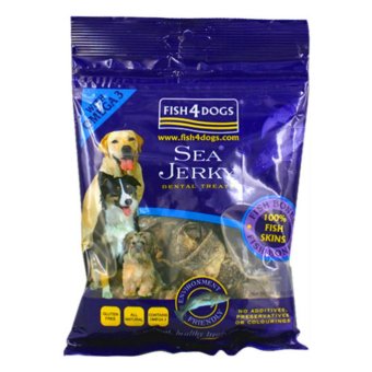 Fish4dogs Sea Jerky Fish Boneซี เจอร์กี้ ฟิช โบน- 100กรัม Fish4dogs Sea Jerky Fish Boneซี เจอร์กี้ ฟิช โบน- 100กรัม