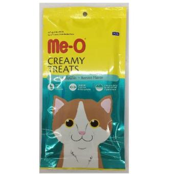 Me-o Creamyขนมแมวเลีย รสโบนิโตะ รุ่น4ซอง ซองละ15g ( 3 units ) Me-o Creamyขนมแมวเลีย รสโบนิโตะ รุ่น4ซอง ซองละ15g ( 3 units )