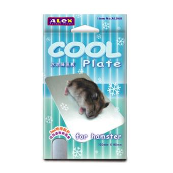 Alex Cool Plate แผ่นอลูมิเนียมเก็บความเย็นสำหรับหนูแฮมเตอร์ ขนาด120mm. x 80mm. Alex Cool Plate แผ่นอลูมิเนียมเก็บความเย็นสำหรับหนูแฮมเตอร์ ขนาด120mm. x 80mm.