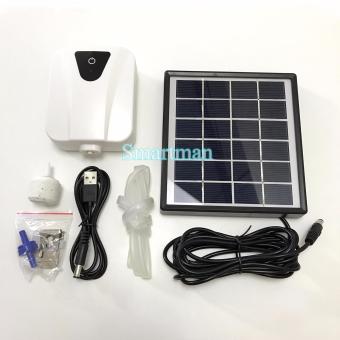 Smartman-Solar Pumb 0.5w ปั๊มออกซิเจนโซล่าเซลล์ 0.5วัตต์ (สีขาว) Smartman-Solar Pumb 0.5w ปั๊มออกซิเจนโซล่าเซลล์ 0.5วัตต์ (สีขาว)