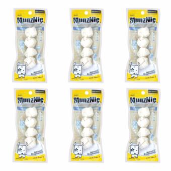 MUNZNIE ขนมขบเคี้ยวสำหรับสุนัข ตะกร้อขาว บรรจุ 4 ชิ้น (x6 packs) MUNZNIE ขนมขบเคี้ยวสำหรับสุนัข ตะกร้อขาว บรรจุ 4 ชิ้น (x6 packs)