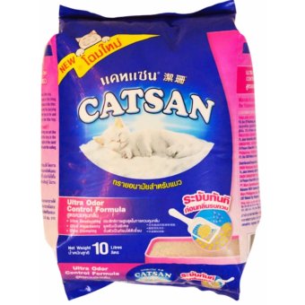 CATSAN ทรายแมวอัลตร้าสูตรควบคุมกลิ่น - ขนาด 10 ลิตร CATSAN ทรายแมวอัลตร้าสูตรควบคุมกลิ่น - ขนาด 10 ลิตร