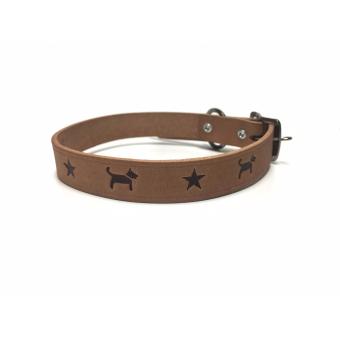 Dog Friend - ปลอกคอหนังแท้ size 50 cm Dog Friend - ปลอกคอหนังแท้ size 50 cm