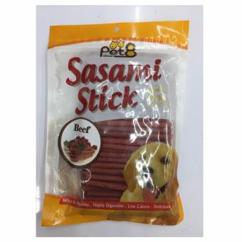Pet8 Sesami Stick ขนมชนิดแท่ง สุนัข รสเนื้อ ขนาด 400g Pet8 Sesami Stick ขนมชนิดแท่ง สุนัข รสเนื้อ ขนาด 400g