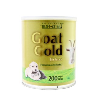 AG-Science Gold แอคซายน์ นมแพะผง สำหรับลูกสุนัข ขนาด 200g AG-Science Gold แอคซายน์ นมแพะผง สำหรับลูกสุนัข ขนาด 200g