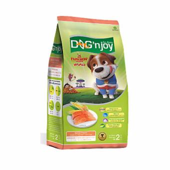Dog 'n Joy - ด็อกเอ็นจอย อาหารสุนัขโตทุกสายพันธุ์ สูตรปลาแซลมอน ขนาด 9 กก. Dog 'n Joy - ด็อกเอ็นจอย อาหารสุนัขโตทุกสายพันธุ์ สูตรปลาแซลมอน ขนาด 9 กก.