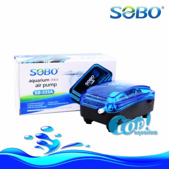 ปั๊มลม SOBO SB-333A ลม1ทาง 3.5L/min ปั๊มออกซิเจน ปั๊มลม SOBO SB-333A ลม1ทาง 3.5L/min ปั๊มออกซิเจน