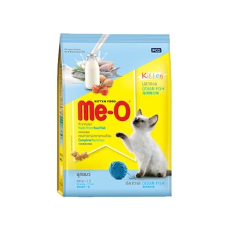 Me-O Kitten Ocean Fish 400g x 4 Units มีโอ อาหารแมว(แบบเม็ด) รสปลาทะเล สำหรับลูกแมว ขนาด 400 กรัม 4ถุง Me-O Kitten Ocean Fish 400g x 4 Units มีโอ อาหารแมว(แบบเม็ด) รสปลาทะเล สำหรับลูกแมว ขนาด 400 กรัม 4ถุง