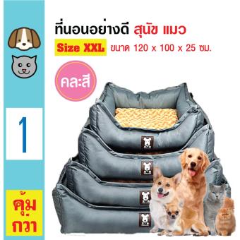 iPet เบาะนอนสุนัข ที่นอนแมว ที่นอนสุนัขแบบพรีเมี่ยม Size XXL ขนาด 120x100x25 ซม iPet เบาะนอนสุนัข ที่นอนแมว ที่นอนสุนัขแบบพรีเมี่ยม Size XXL ขนาด 120x100x25 ซม