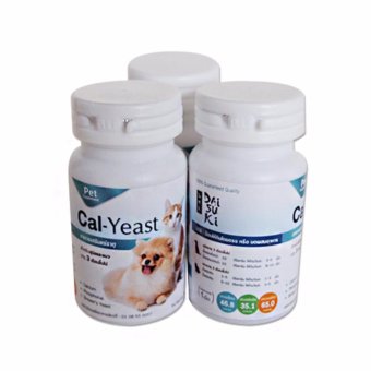 Daisuki Cal-Yeast อาหารเสริมแร่ธาตุ แคลเซียมบำรุง (3 กระปุก) Daisuki Cal-Yeast อาหารเสริมแร่ธาตุ แคลเซียมบำรุง (3 กระปุก)