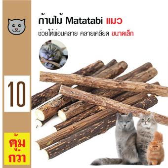 Catwant Matatabi Catnip ก้านไม้มาทาทาบิ ตำแยแมว กัญชาแมว ขนมแมว ของเล่นแมว ขนาดเล็ก (5ชิ้น/ซอง) x 2 ซอง Catwant Matatabi Catnip ก้านไม้มาทาทาบิ ตำแยแมว กัญชาแมว ขนมแมว ของเล่นแมว ขนาดเล็ก (5ชิ้น/ซอง) x 2 ซอง