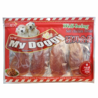 My Doggy - อกไก่นุ่ม (ไก่งวง) Soft Chicken Breast 300g from Korea My Doggy - อกไก่นุ่ม (ไก่งวง) Soft Chicken Breast 300g from Korea
