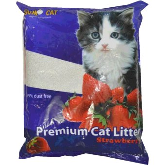 sumo cat Premium Cat Litter Strawberry ทรายแมว กลิ่นสตรอเบอร์รี่ 10ลิตร sumo cat Premium Cat Litter Strawberry ทรายแมว กลิ่นสตรอเบอร์รี่ 10ลิตร