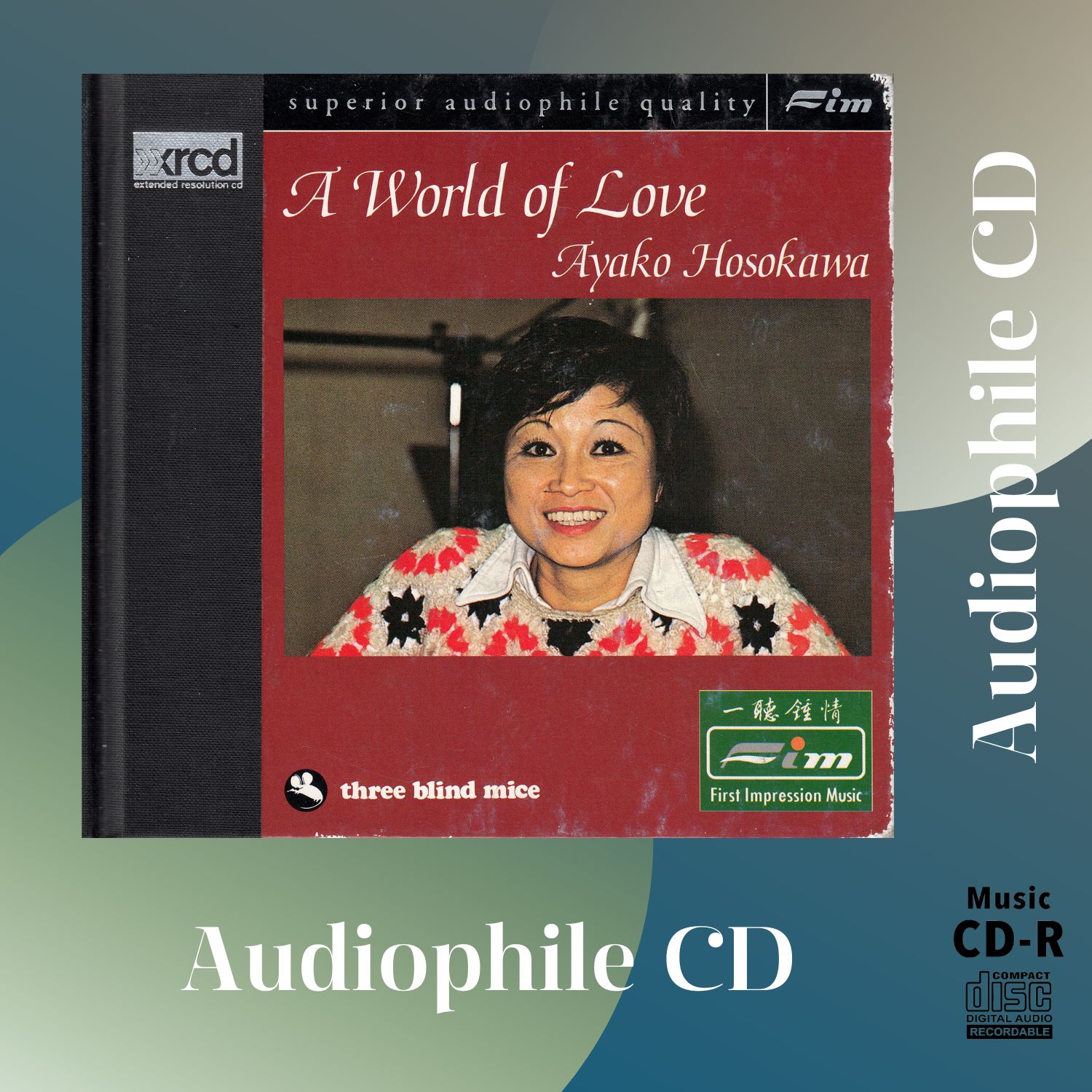 CD AUDIO เพลงร้องบันทึกเสียงดี Ayako Hosokawa - A World of