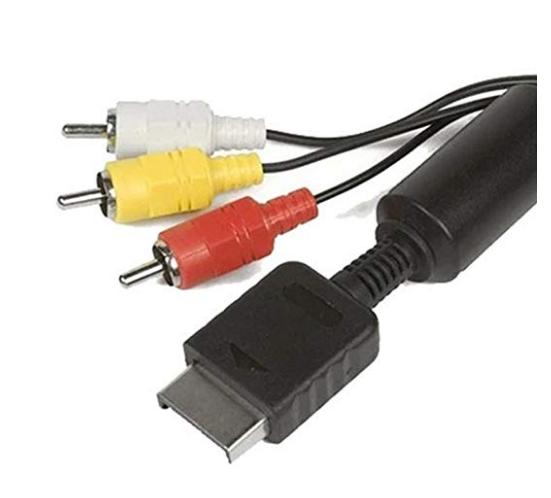 รูปภาพรายละเอียดของ สาย AV PS1 PS2 PS3 Audio Video AV Cable Cord Wire to 3 RCA TV Lead for Sony Playstation PS1 PS2 PS3
