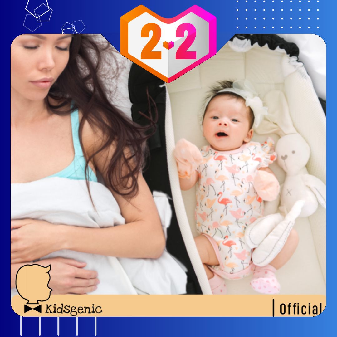 Kidsgenic เบาะเด็กอ่อน ที่นอนเด็กพรีเมียม 4 in 1 Smart Baby Nest เบาะรองนอนเด็กอ่อน ใช้เป็นเป้อุ้มเด็กได้ พร้อมหูหิ้ว Security Lock ปลอดภัยพกพาสะดวก