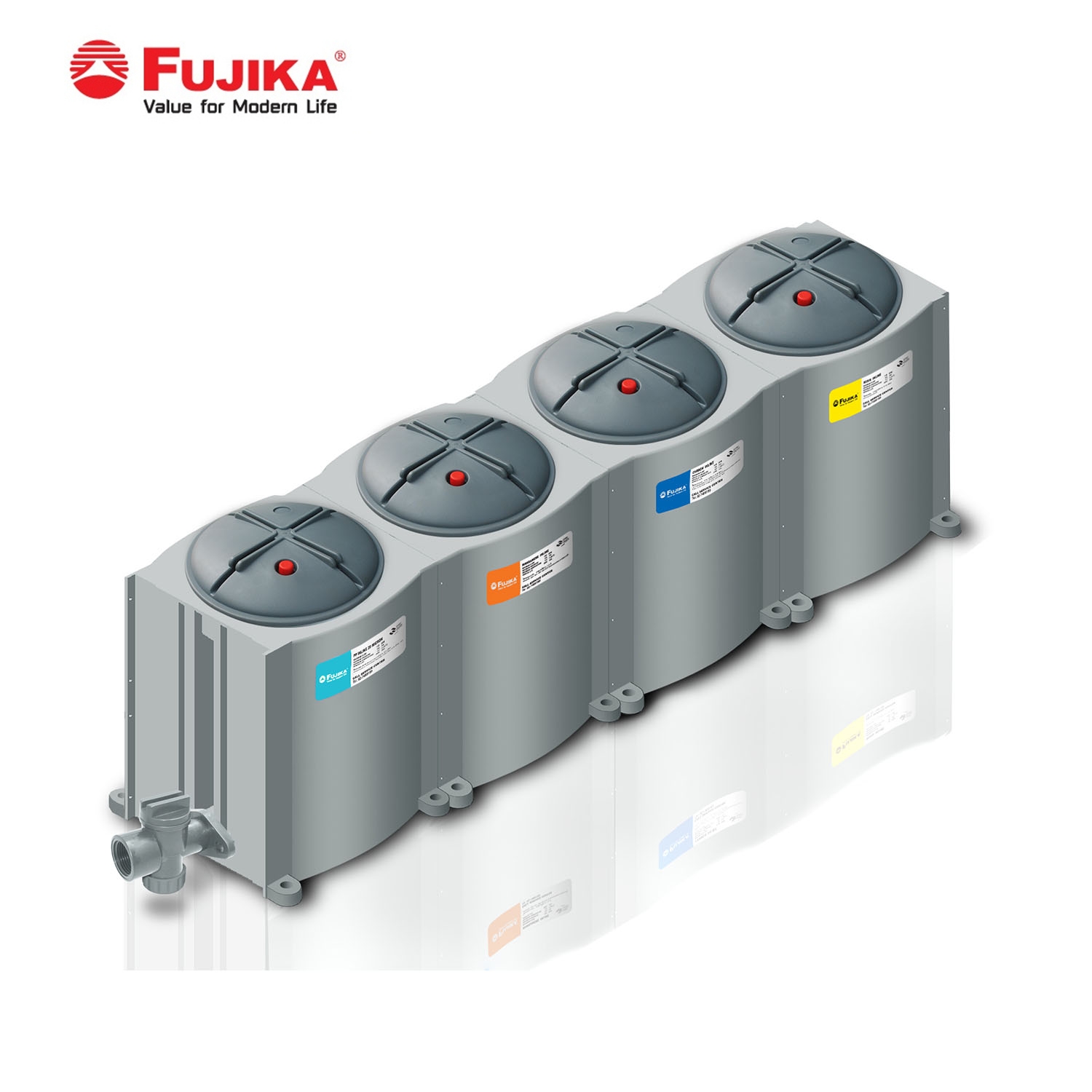 [พรีออเดอร์] FUJIKA เครื่องกรองน้ำใช้ ฟูจิก้า รุ่น FP-4PMCR (4 ขั้นตอน) ราคา 18,980 บาท*ส่งฟรี