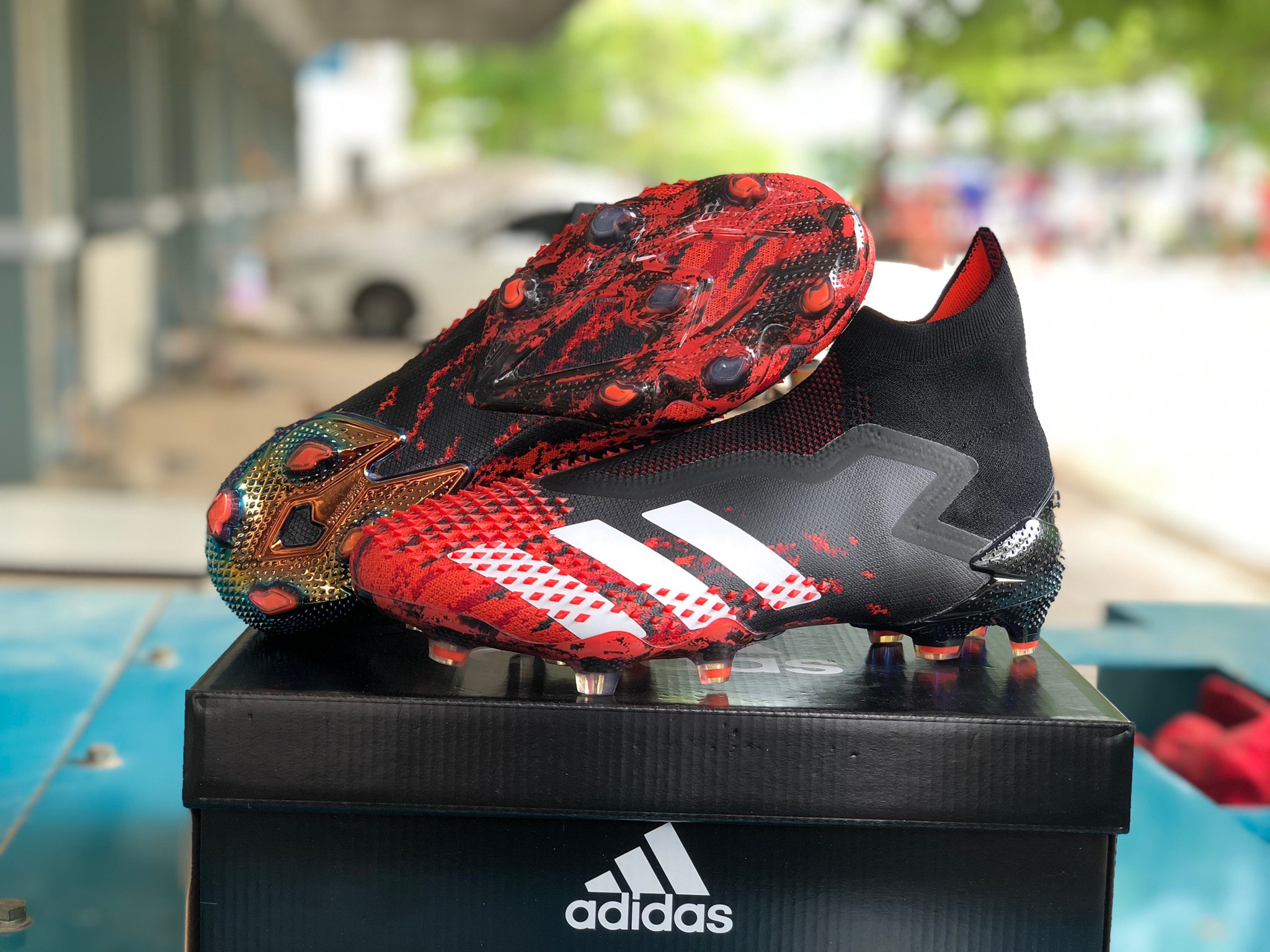 รองเท้าสตั๊ด รองเท้าฟุตบอล Adidas_Predator Mutator FG