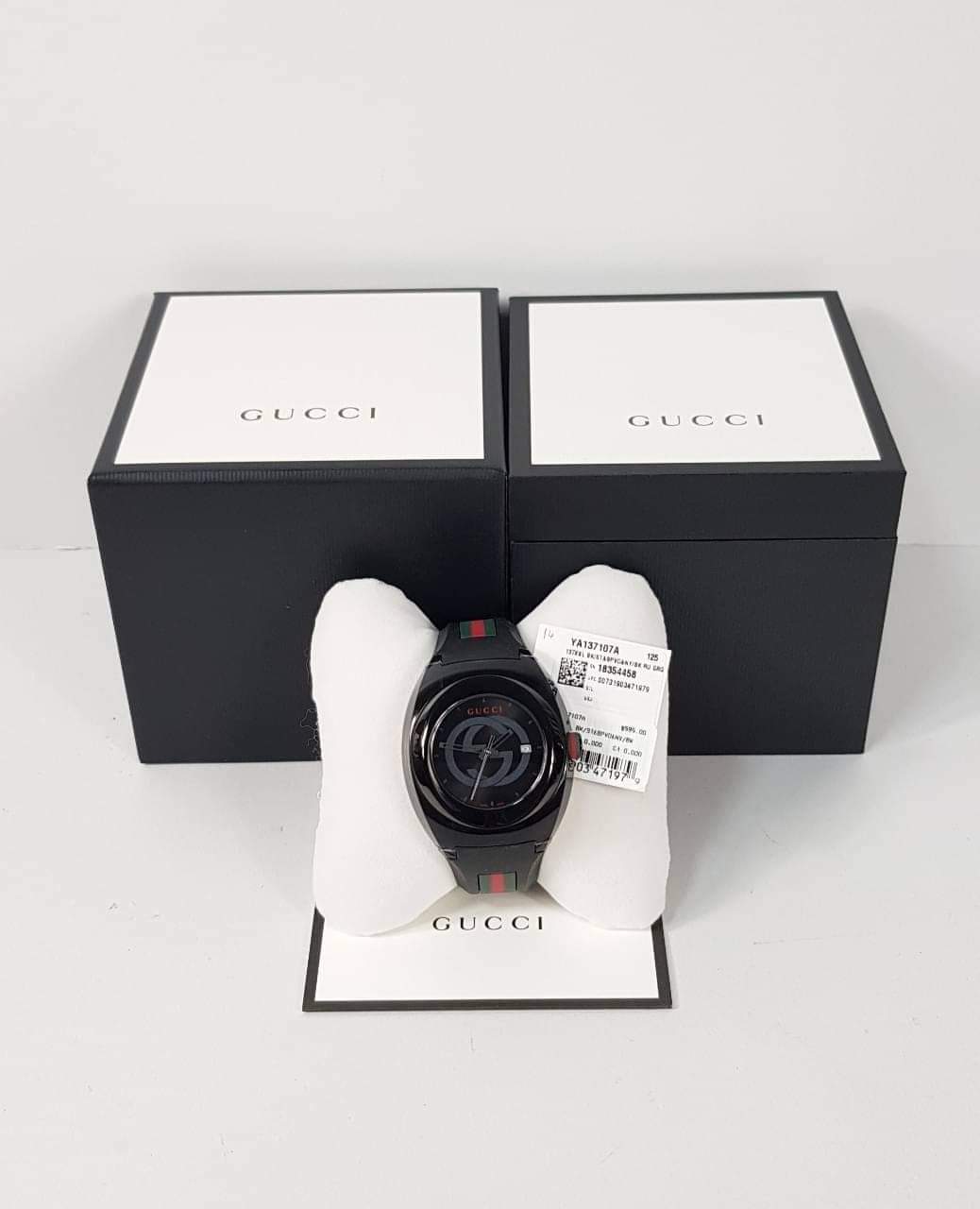 ออก Shop รับประกันของแท้ 100% Gucci Sync YA137107A Watch Quartz
