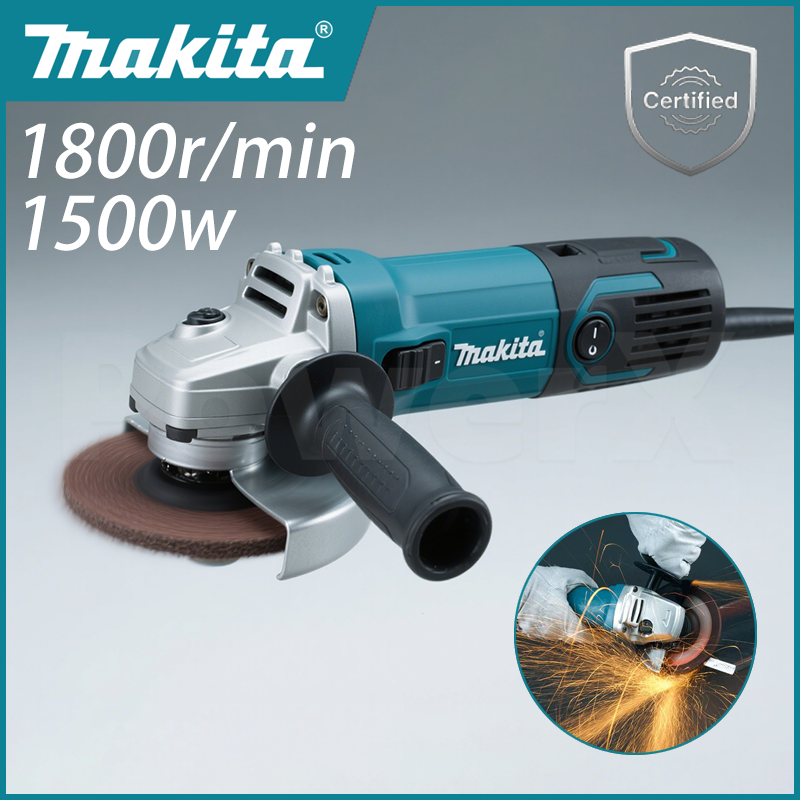 MAKITA หินเจียรไฟฟ้า หินเจียร์ 4 นิ้ว เครื่องเจียร 4 นิ้ว การันตีสินค้าตรงปก 100% ( AAA ) อายุการใช้งานแบตเตอรี่ยาวนาน แรงบิดสูง น้ำหนักเบาพกพาสะดวก