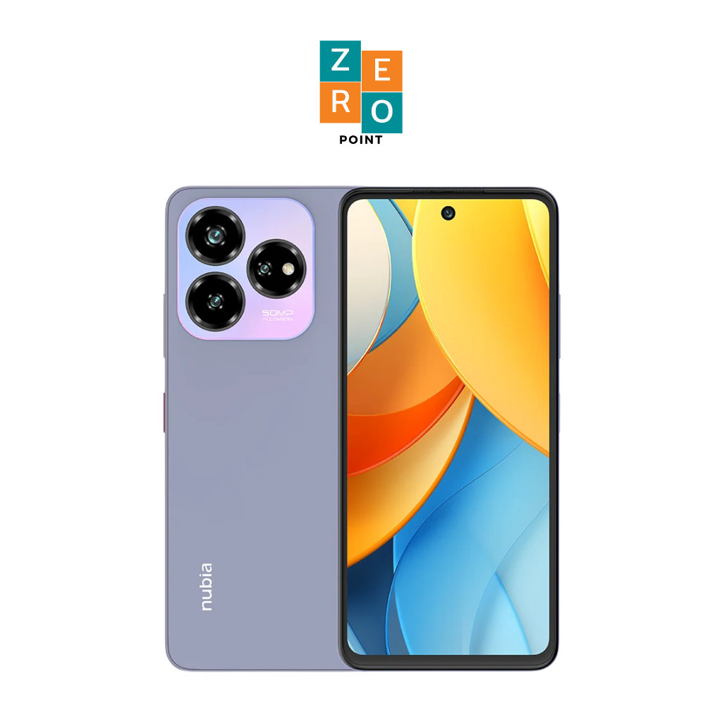 ZTE nubia V60 Design (4/256)(6/256) ประกันศูนย์ 18 เดือน [หน้าจอ6.6 นิ้ว แบต 5000 mAh] (smartplus) ราคา 2,989 บาท*ส่งฟรี