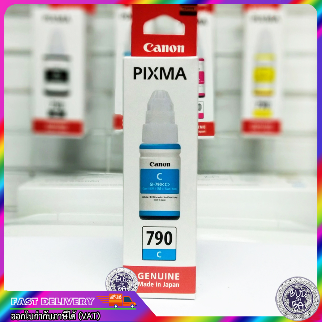 หมึกเติม CANON 790 / CANON PIXMA 790 / 790BK/ 790C/ 790M/ 790Y/ ORIGINAL REFILL INK CANON PIXMA ORIGINAL (ออก VAT ได้) ราคา 350 บาท*ส่งฟรี