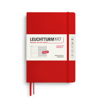 Weekly Planner & Notebook 2027 A5 Hardcover ปฏิทินแพลนเนอร์รายสัปดาห์ ปี 2027 และหน้าจดบันทึก ขนาด A5