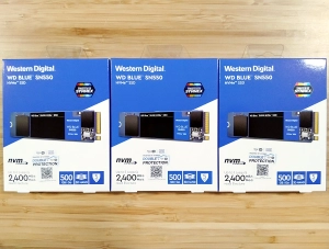 สินค้า 500 GB / 1TB SSD (เอสเอสดี) WD BLUE SN550 PCIe NVMe M.2 2280 (WDS500G2B0C/WDS100T2B0C) มีของพร้อมส่ง