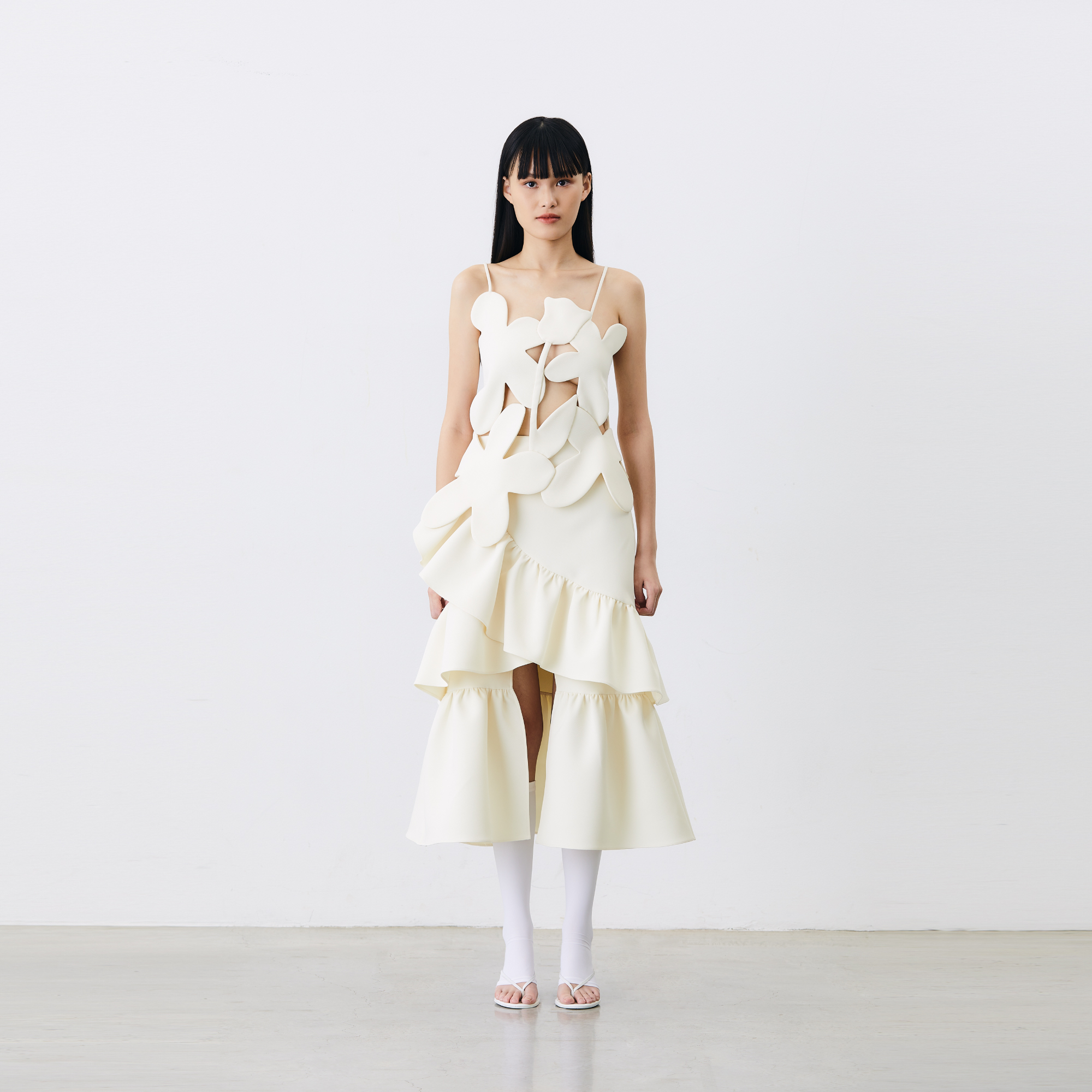 [DISAYA] - Multilayers mid-length skirt กระโปรงยาว ราคา 6,545 บาท*ส่งฟรี