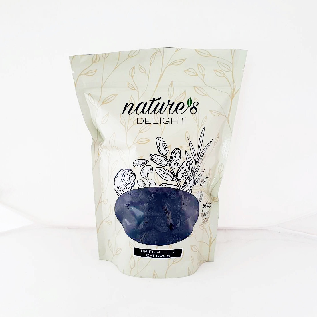 Nature's Delight Dried Pitted Cherries 250 g X 2 (500g) /Dried Cherries Without Seeds 250g X 2 Bags (500g) Nature's Delight Brand ราคา 290 บาท*ส่งฟรี
