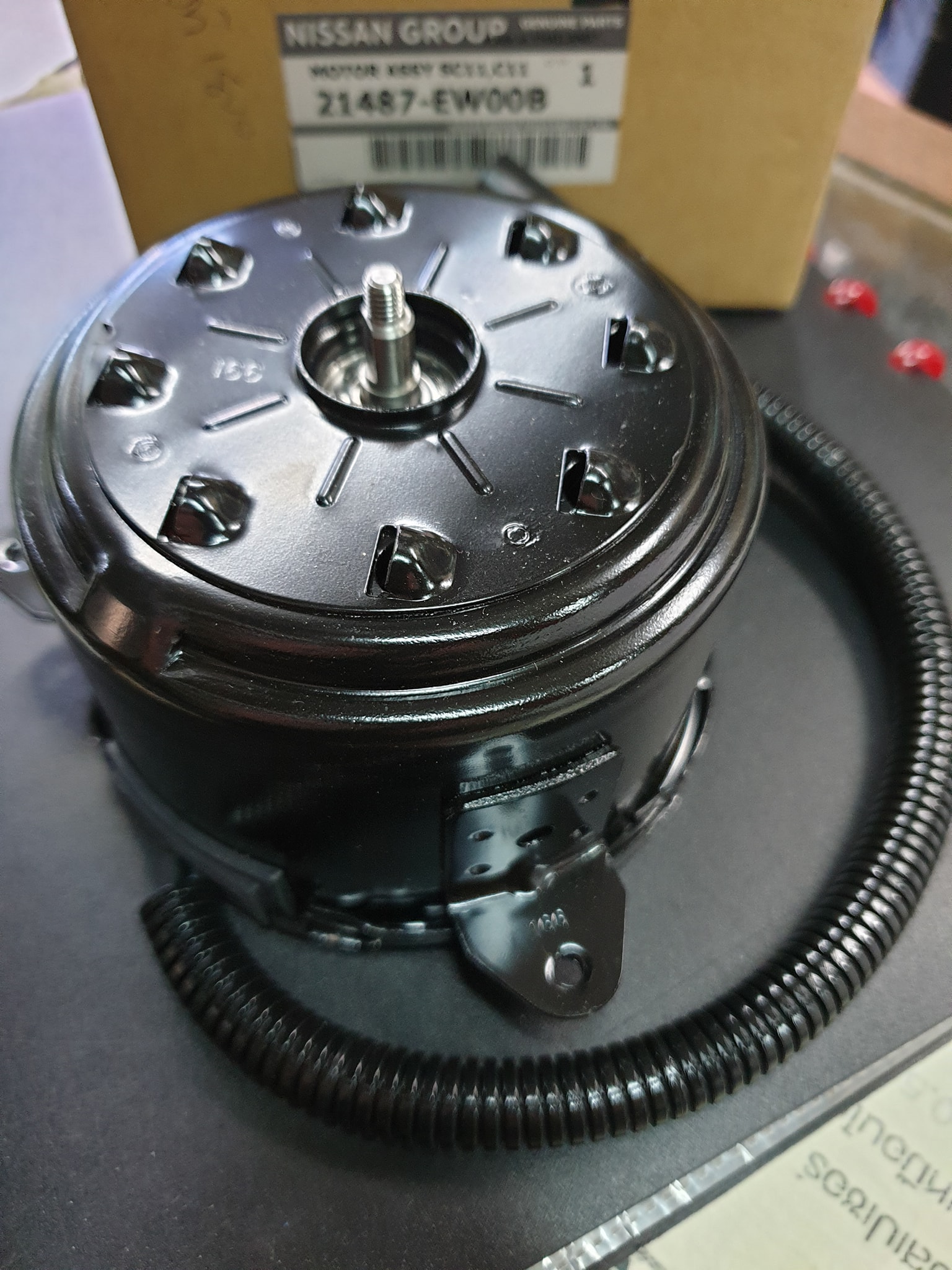 มอเตอรพัดลม NISSAN TIIDA อะไหล่นิสสัน ปี2006-2013 เครื่อง1.8 ราคา 1,990 บาท*ส่งฟรี