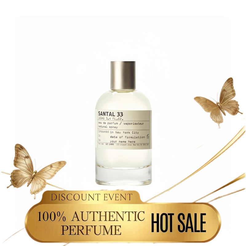 【Limited Time Offer】- Le Labo Santal 33-【Eau De Parfum/100Ml】 ราคา 3,480 บาท*ส่งฟรี