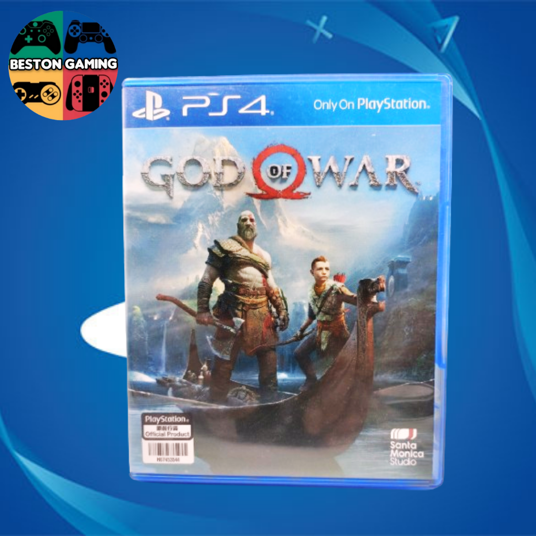 PS4 แผ่น ps4 God of war 4 มือ1และมือ 2 ราคา 490 บาท*ส่งฟรี