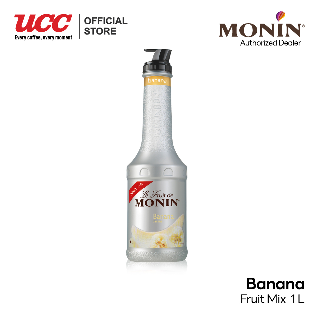 MONIN Banana Fruit Mix กล้วยฟรุ๊ตมิกซ์ 1L. ราคา 650 บาท*ส่งฟรี
