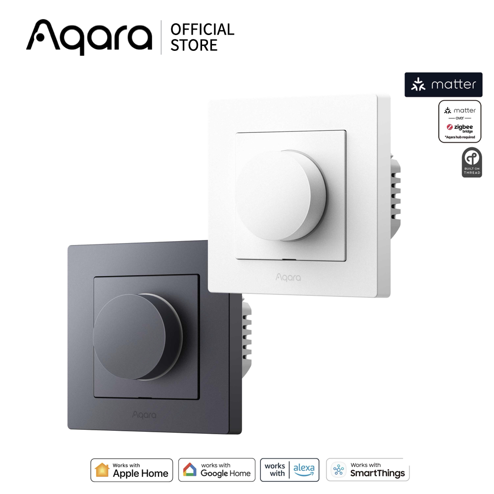 Aqara Dimmer Switch H2 Eu Smart Light Dimmer Switch Rotary Dimmer Switch Supports Matter. ราคา 2,290 บาท*ส่งฟรี