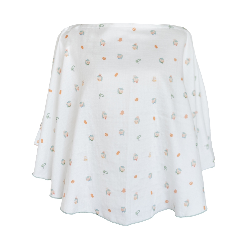 GRANNY BEN ผ้าคลุมให้นมใยเทนเซล Muslin Poncho