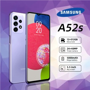 สินค้า โทรศัพท์ ของแท้ SAMSUNG Galaxy A52S 5G โทรศัพท์มือถือ รองรับ2ซิม Smartphone 4G/5G โทรศัพท์สมา แรม12GB รอม512GB โทรศัพท์ถูกๆ มือถือ Mobile phone โทรศัพท์ถูกๆ มือถือราคาถูกๆ โทรศัพท์สำห รับเล่นเกม โทรสับราคาถูก มือถือ โทรศัพท์สำห ส่งฟรี โทรศัพท์ราคถูก