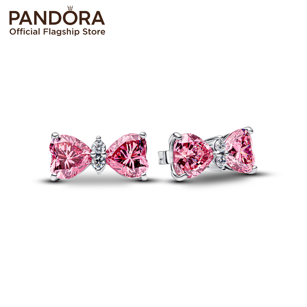 Pandora Bow Stud Earrings ราคา 6,555 บาท*ส่งฟรี