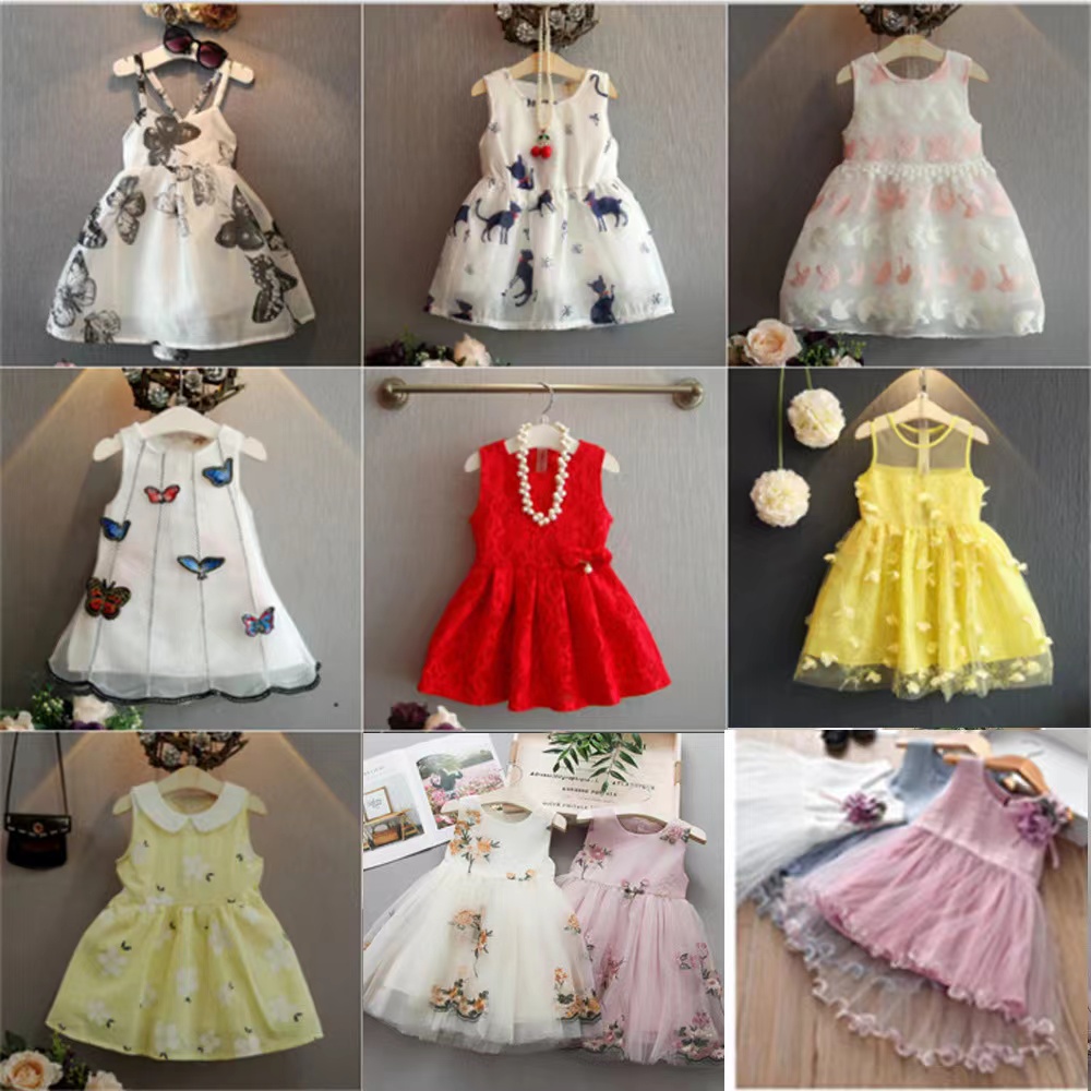 cat 3 tone tier kids dress