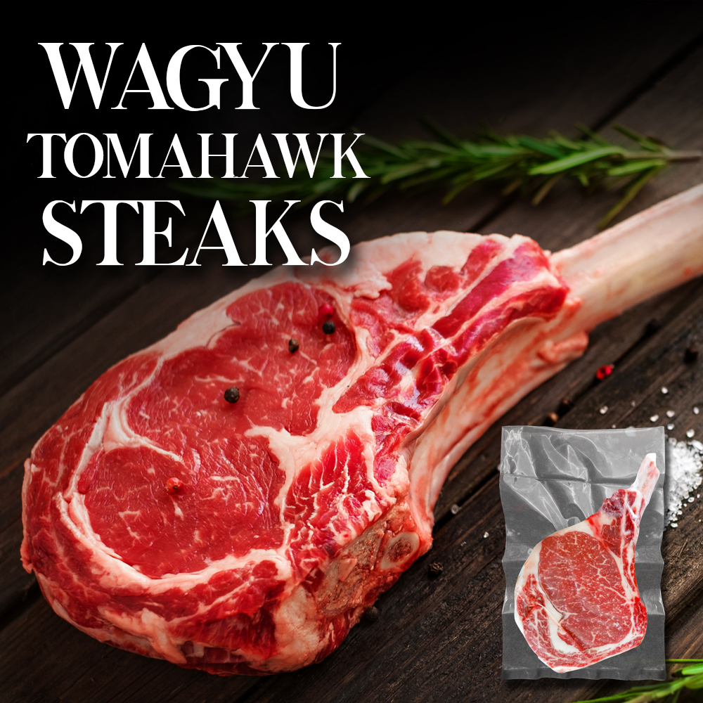 Roy's (รอยส์) เนื้อวากิว โทมาฮอว์ก (Wagyu Tomahawk) เกรดพรีเมี่ยม ราคา 2,100 บาท*ส่งฟรี