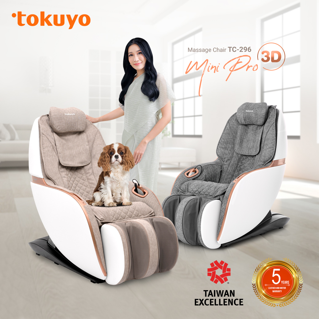 TOKUYO Massage Chair 3D Model Mini Pro TC-296 ราคา 48,980 บาท*ส่งฟรี