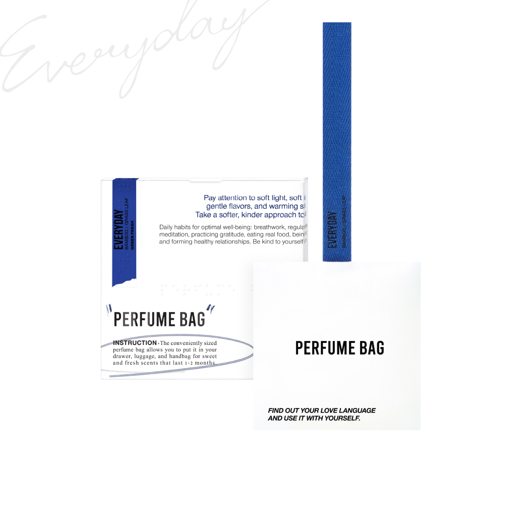 EVERYDAY & FRIENDS | Everyday Basic Perfume Bag 50 g (Everyday Kmkm) | ถุงหอม บ้านหอม ตู้เสื้อผ้า ปรับอากาศ ผ่อนคลาย ราคา 399 บาท*ส่งฟรี
