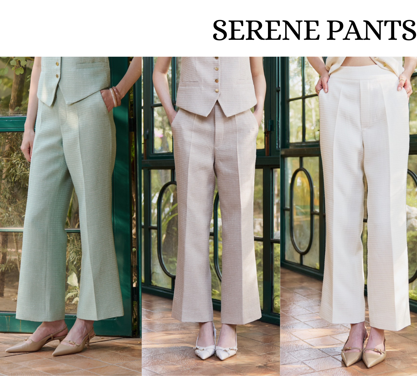 MAVE กางเกง รุ่น Serene pants ราคา 2,190 บาท*ส่งฟรี
