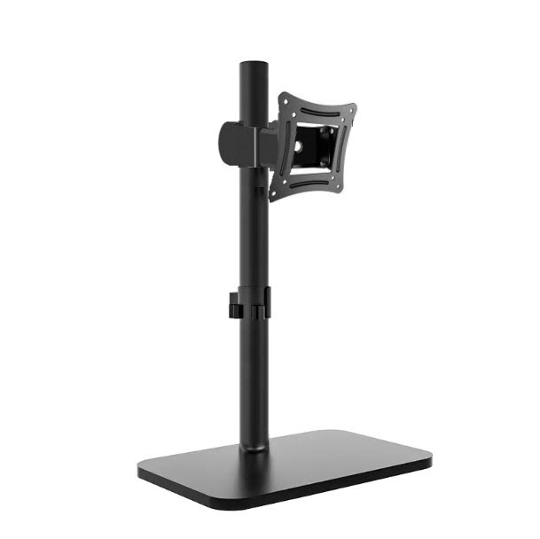 Modern design computer stand 14"-27", thick acrylic base, durable, not easy to break like a glass panel 40mm metal pole, can rotate the screen 360 ° desktop monitor 14 "-27" Mount stand 8kg thick acrylic base high pole 40cm (inc VAT) ราคา 409 บาท*ส่งฟรี