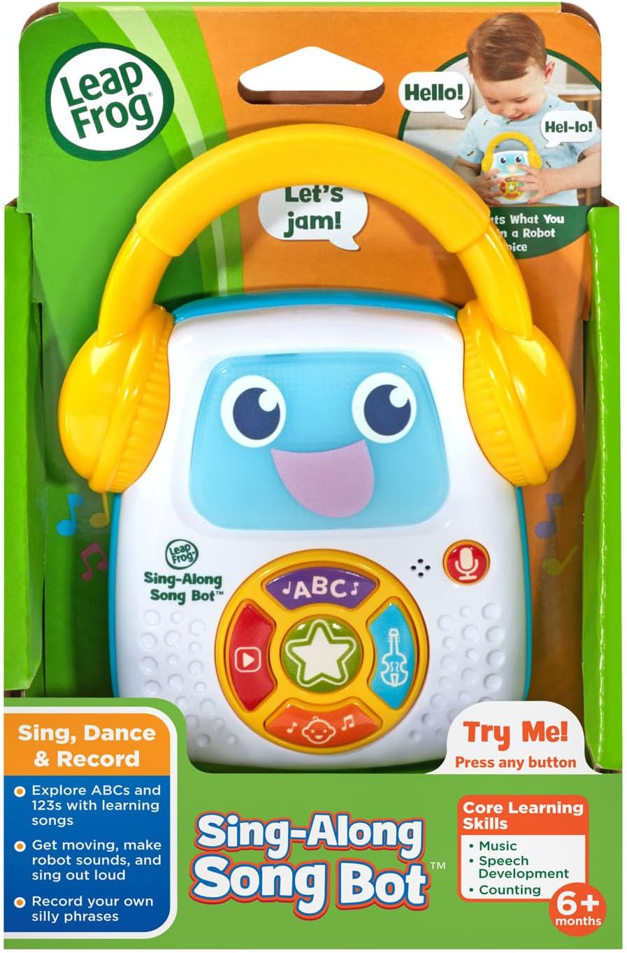LEAP FROG SING A LONG SONG BOT ของเล่นเสริมพัฒนาการ ของเล่นหุ่นยนต์ร้องเพลง ราคา 796 บาท*ส่งฟรี
