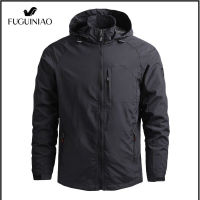 ผู้ชาย Windproof และกันน้ำชุดว่ายปีนเขา Breathability ดีเสื้อแจ็คเก็ตสำหรับกิจกรรมกลางแจ้งฟรี