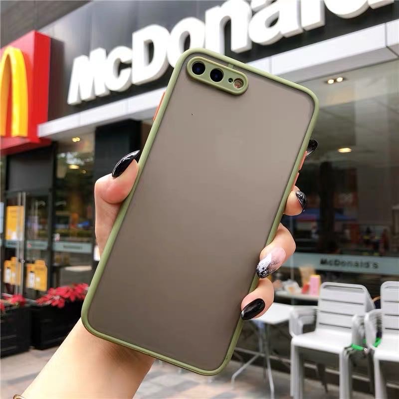 เคสหลังใสกล้องขอบสี มีให้ 9สี รุ่นiphone 6 6s 7 8 se2020 6plus 6splus 7plus 8plus iphone X XS XR XSMax iphone11 11Pro 11ProMAX พร้อมส่งจากไทย!!