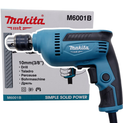 ดูภาพ สว่านไฟฟ้า 3/8 นิ้ว (3 หุน) MAKITA M6001 เพิ่มเติม สว่านไฟฟ้า 3/8 นิ้ว (3 หุน) MAKITA M6001